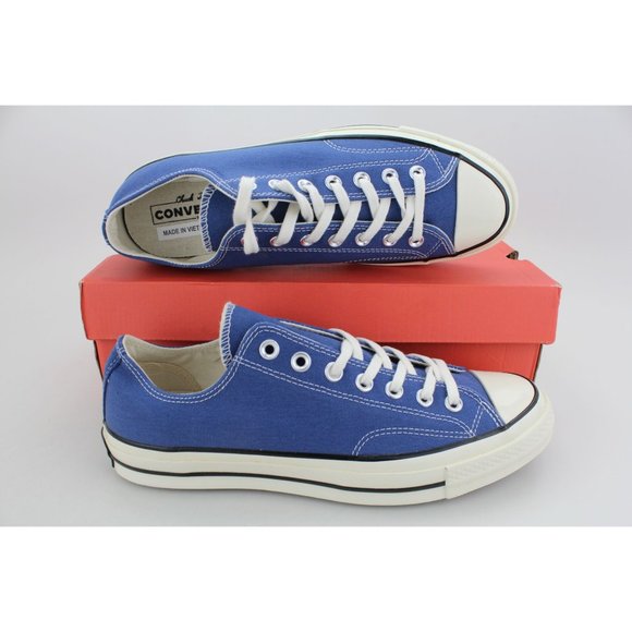 Men's Chuck 70 OX True Navy/Black-Egret 162064C - Picture 3 of 8